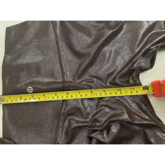 Lululemon Align Pant Shine 6 Radiate Foil Print French Press 25" - Picture 8 of 13
